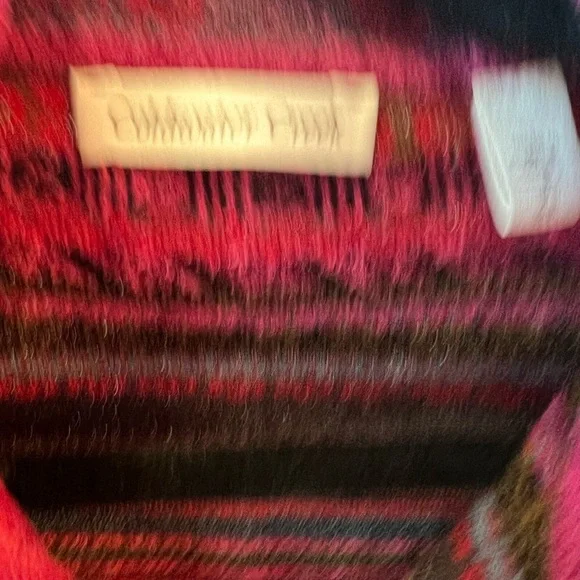 Vintage Coldwater Creek Sweater Cardigan Multicolor Floral Knit Vest Size small - Picture 3 of 5